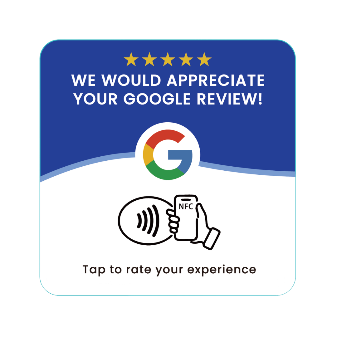 Google Review NFC Plate – Tap & Scan na Pananda ng Review